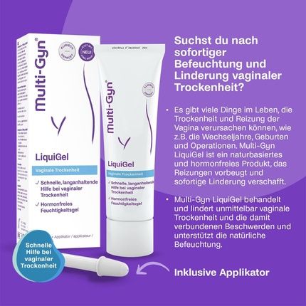Multigyn Liquigel With Applicator For Immediate Vaginal Relief