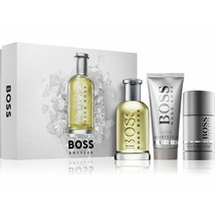 Hugo Boss Boss Bottled Gift Set 100Ml Edt + 100Ml Shower Gel + 75G Deodorant Stick