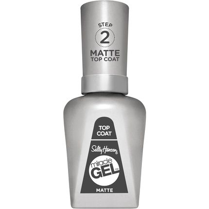 Sally Hansen Miracle Gel Matte Top Coat Gel-Like Nail Polish