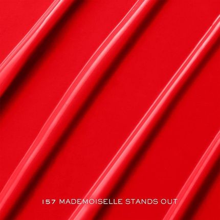 Rouge Mademoiselle Shine, Color 157 Mademoiselle Stands Out ( Bright Red )