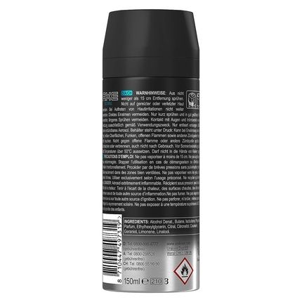 Axe Ice Chill Deodorant Without Aluminum Provides 48 Hours Of Effective Protection Against Body Odor 150Ml - Image 3