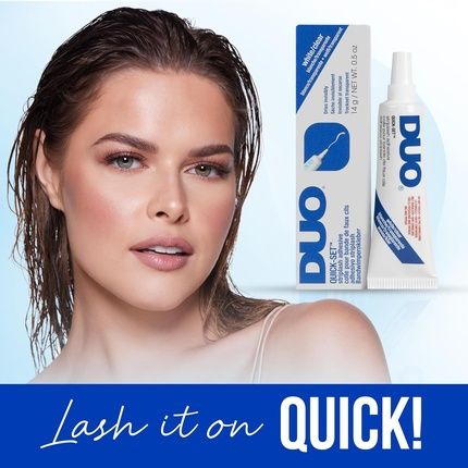 Duo Quick Set Clear Lash Glue Strip Lash Adhesive Latex Free Rapid Dry