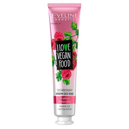 I Love Vegan Food Protective Hand Cream Raspberry & Coriander 50Ml