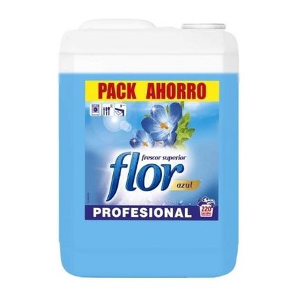 Flower Flor Professional Blue Fabric Softener 10 Kg 220 Doses
