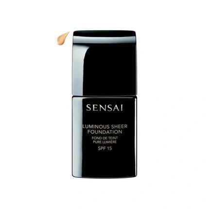 Sensai Luminous Sheer Foundation In Ochre Beige 30Ml With Spf 15