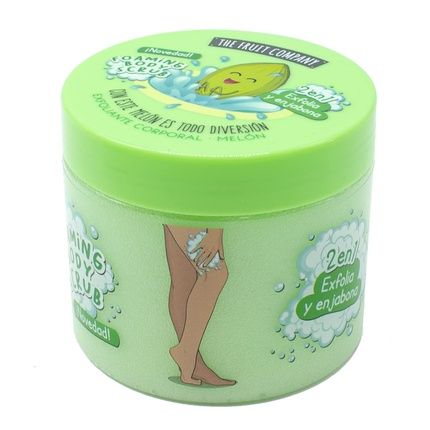 The Fruit Company Melon Peel 400Ml 2-In-1 Exfoliator And Soap