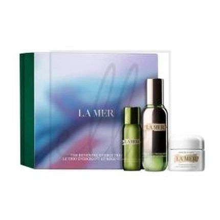 مجموعة La Mer The Renewing Energy Trio مجموعة فاخرة للعناية بالبشرة لتنشيط بشرتك