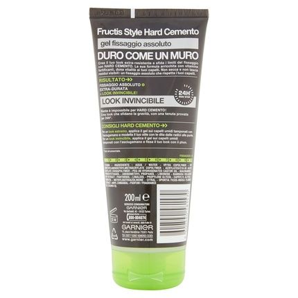 Garnier Fructis Style Hard Cement Hair Gel 200Ml - Image 3
