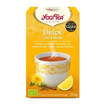 Yogi Tea Detox With Lemon 17 Organic Tea Bags