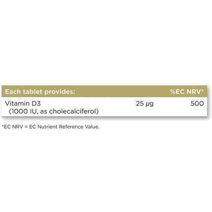 Solgar Vitamin D3 1000 Iu Softgels - Healthy Bones And Teeth - Supports Immunity And Muscle Function - Gluten Free - Image 3