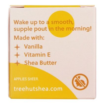 Tree Hut Vanilla Overnight Lip Mask Deeply Hydrating Leave-On Treatment