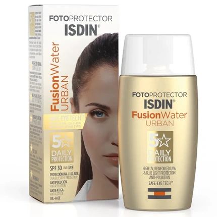 Isdin Fusion Water Magic Urban Spf 30 Facial Protector Size 50 Ml