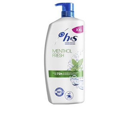 H&S Menthol Fresh Antidandruff Shampoo Dispenser 1000 Ml