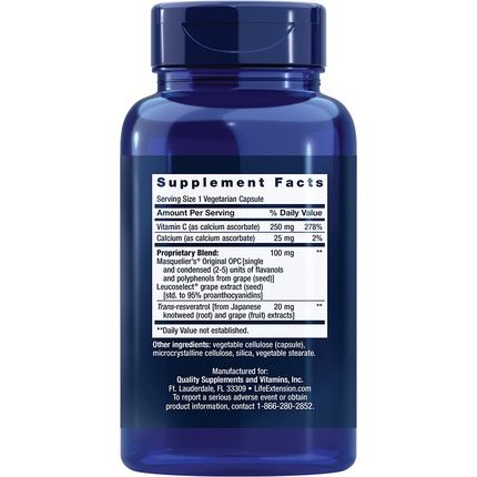 Life Extension Grapeseed Extract 100Mg 60 Vcaps