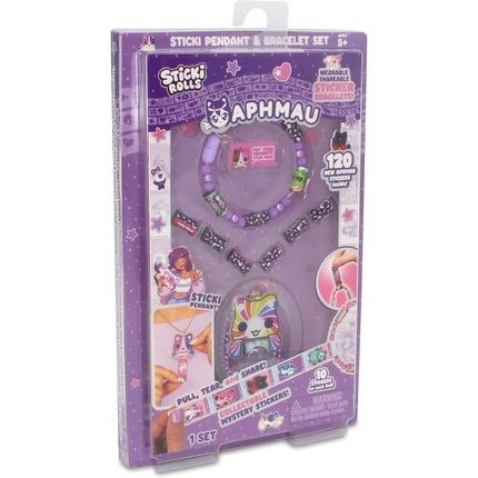 Sticki Rolls X Aphmau Pendant & Bracelet Set Limited Edition - Image 3