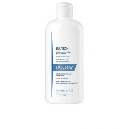 Ducray Elution Gentle Antidandruff Rebalancing Shampoo 400Ml