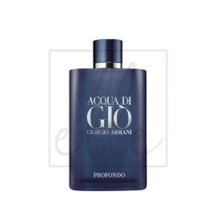 Armani Acqua Di Gio Pour Homme Profondo Edp Refillable Spray 200Ml