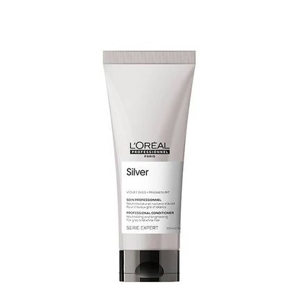 L'Oral Professionnel Silver Professional Conditioner 200Ml Neutralizes Unwanted Shades Of Gray And White Hair - Image 3