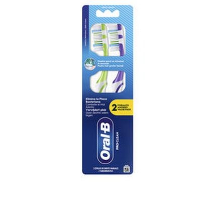 Proclean Plaque Remover Toothbrush 40 Medium 2 Units