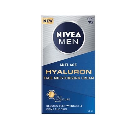 Nivea Men Hyaluron Anti-Wrinkle Face Cream 50Ml
