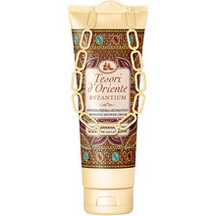 Tesori D'Oriente Byzantium Aromatic Shower Cream With Black Rose And Labdanum 8.45 Fluid Ounce (250Ml)