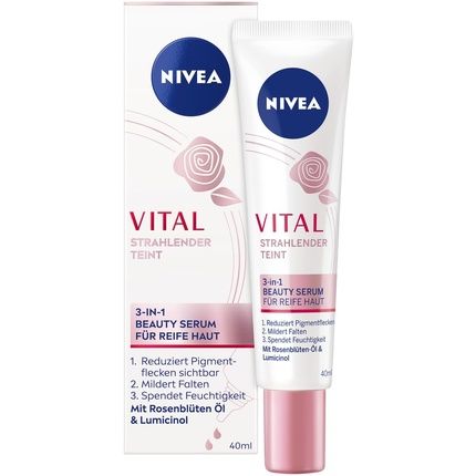 Nivea Vital Radiant Complexion 3-In-1 Beauty Serum For Mature Skin