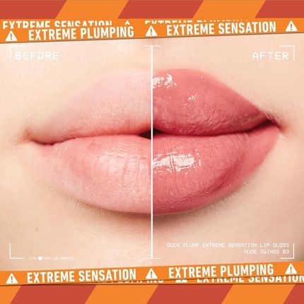 Nyx Professional Makeup Lip Plumping Gloss Intense Colour High Pigmentation Extreme Shine Finish Infused With Spicy Ginger Vegan Formula Duck Plump Nude Swings 03 Nude Swings - Image 3