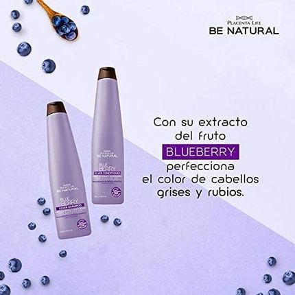Be Natural Blueberry Silver Conditioner 350Ml - Image 3