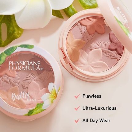 Physicians Formula Mattes Monoi Butter Rouge Natural Matte Cream Blush With Murumuru Butter, Cupuacu Butter, Tucuma Butter And Tahitian Monoi Butter Mauvy Mattes - Image 3