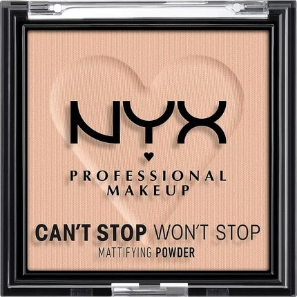 Nyx Professional Makeup Can'T Stop Won'T Stop Mattifying Powder Medium 04 Medium