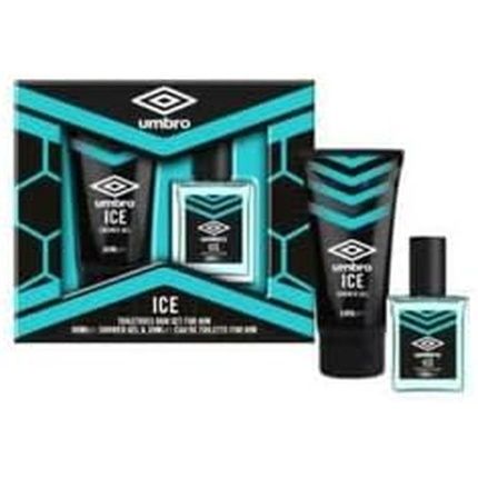 Umbro Ice 2 Piece Gift Set Ice Shower Gel 60Ml And Ice Eau De Toilette Spray 20Ml 80Ml