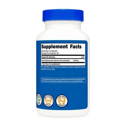 Nutricost Nad Supplement 120 Capsules