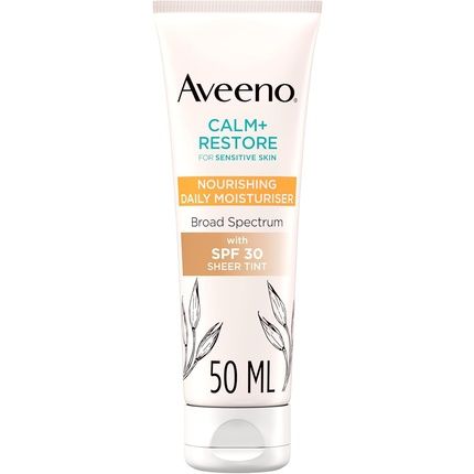 Aveeno Face Calm + Restore Nourishing Daily Moisturiser With Spf 30