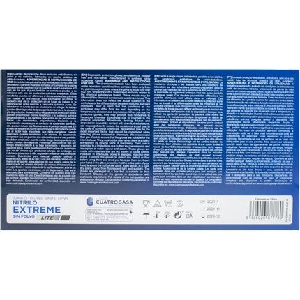 Beholi Ext Lite Gloves 100 Units 100G