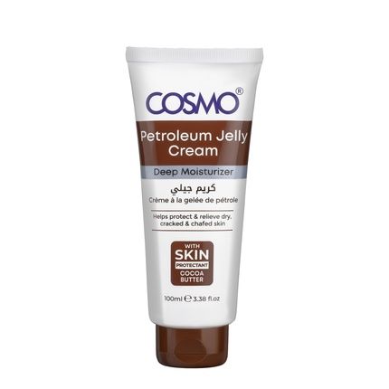 Cosmo Cosmetics Petroleum Jelly Cream Cocoa Butter 100Ml Tube