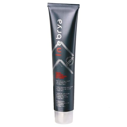 Permanente Hair Color Cream With Flaxseed And Aloe Vera 100Ml Inebrya 5.3 Light Brown Gold