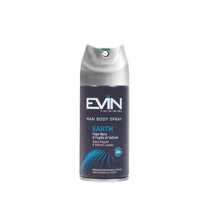 Evin Homme 24 Men'S Air Freshener Black Pepper And Vetiver Leaves 150Ml