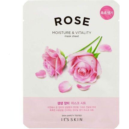 It'S Skin Moisture Vitality Sheet Mask Nude Whisper Rose