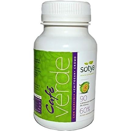 Sotya Green Coffee Garcinia Chitosan 650Mg 90 Capsules