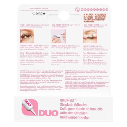 Dark Tone Duo Eyelash Adhesive Waterproof Glue 7G .25Oz