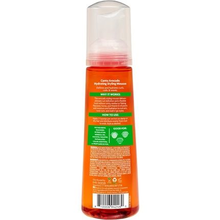 Cantu Avocado Hydrating Styling Mousse 248Ml