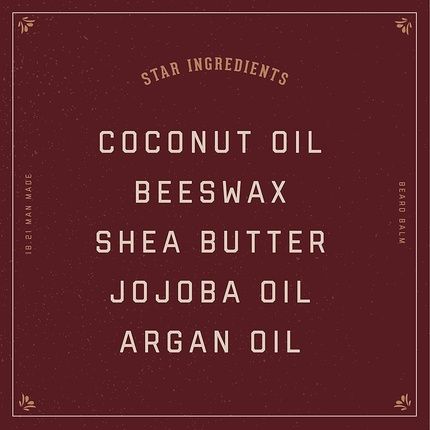 18.21 Man Made Beard Balm 59Ml