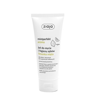 Ziaja Mintperfect Aroma Gel For Washing And Oral Hygiene Lime-Mint 100Ml