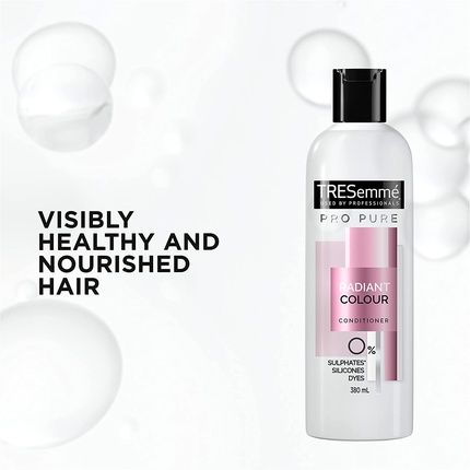 Tresemme Pro Pure Radiant Colour Conditioner For Color-Treated Hair 380Ml - Image 3