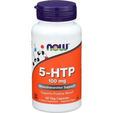 Now Foods 5-Htp Capsules Standard 60 Count 100Mg