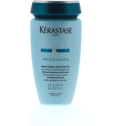 Kerastase Bain Force Architecte Shampoo For Damaged Hair And Split Ends 250Ml