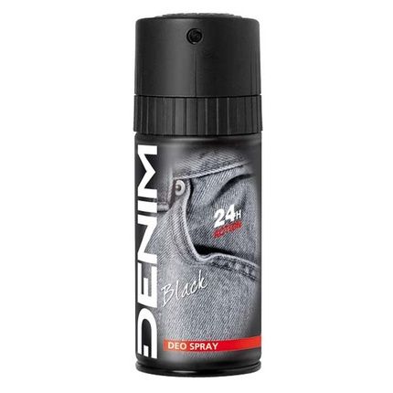 Denim Black Deodorant Spray 150Ml
