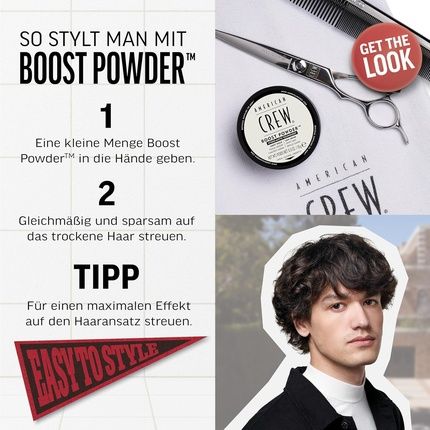 American Crew Classic Boost Powder 10G Styling Powder For Men - Image 3