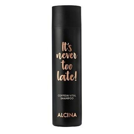 Alcina Caffeine Vital Shampoo 250Ml For Longer And Stronger Hair - Professional Hair Care Made In Germany