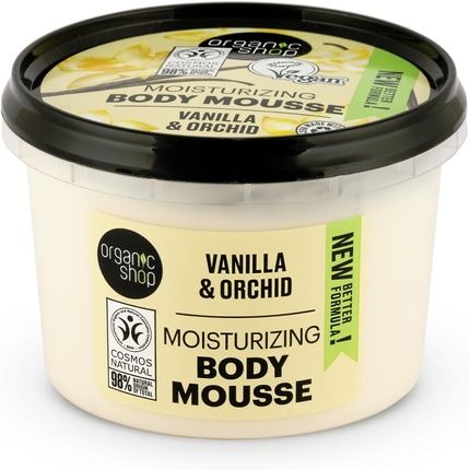 Organic Shop Body Mousse Moisturizing Vanilla & Orchid 250Ml